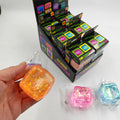 Glittery NeeDoh Squishy Cube Stress Relief Puzzle Fidget Toy