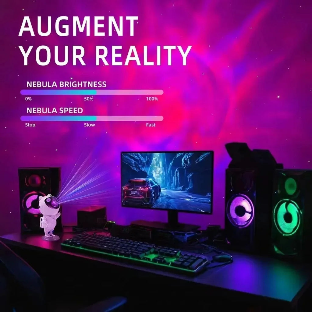 Astronaut Aurora Night Light