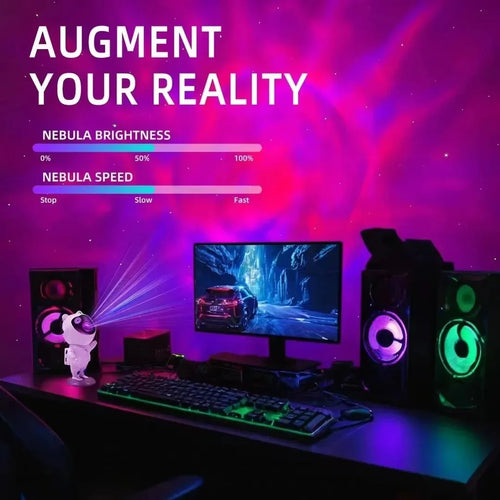 Astronaut Aurora Night Light